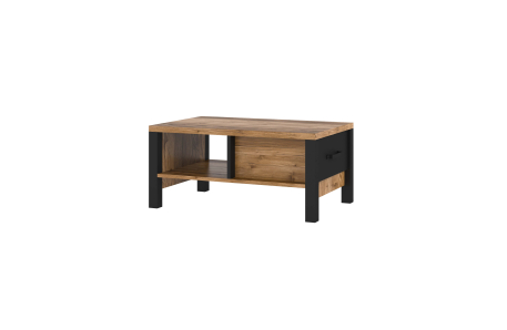 Table basse SOLAN 90x56cm avec 1 tiroir