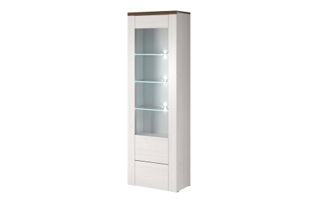 Vitrine VOLTIA avec 1 porte - 65cm