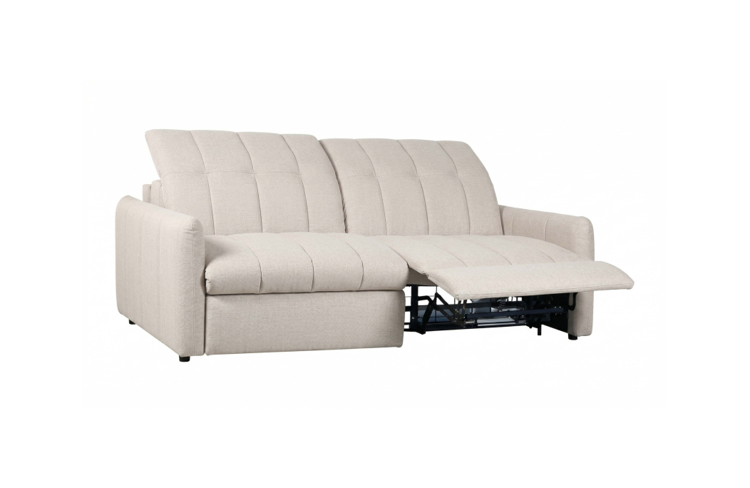 Canapé ROMA 2 places convertible avec relax électrique en tissu
