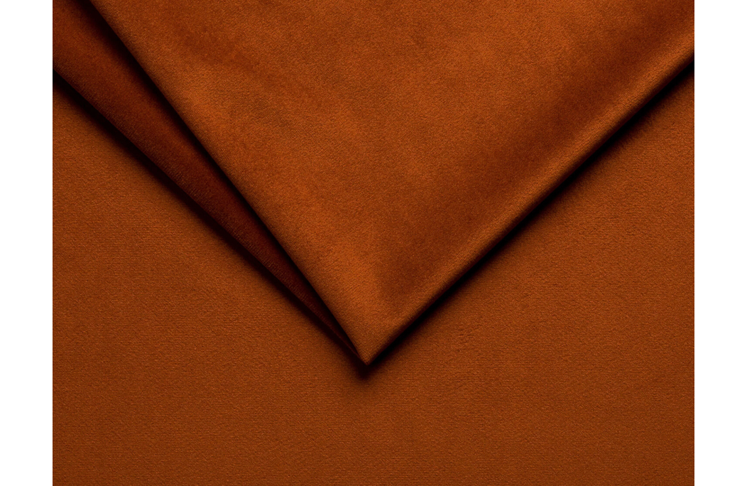 Canapé d'angle fixe MILOE MINI 3 places en velours