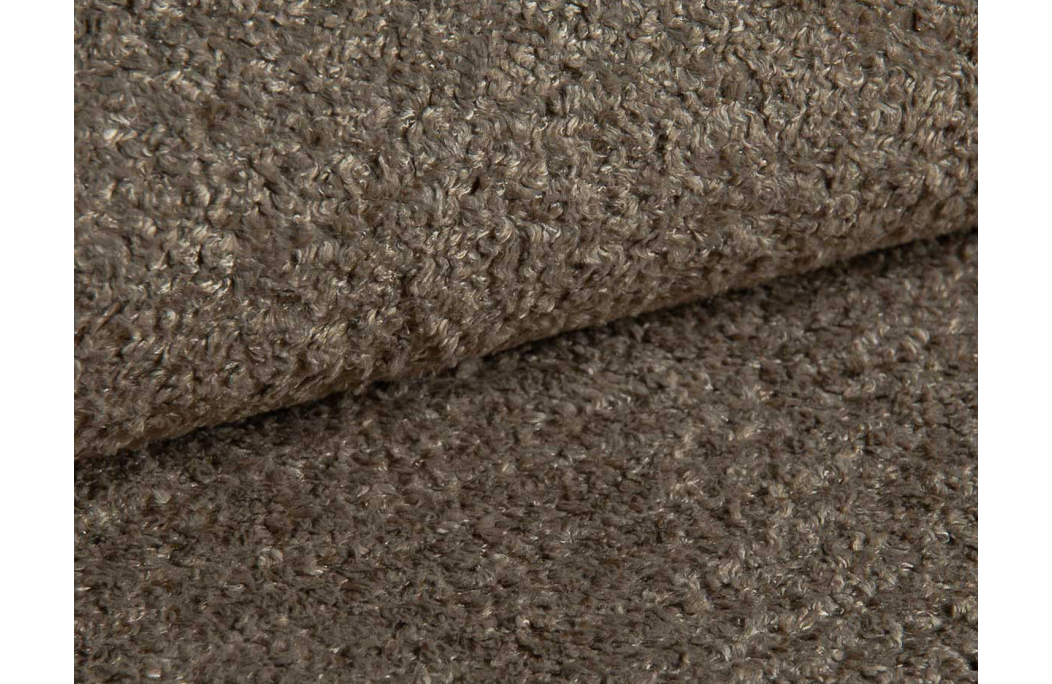 Canapé d'angle max réversible et convertible KIARA 5 places en tissu bouclette