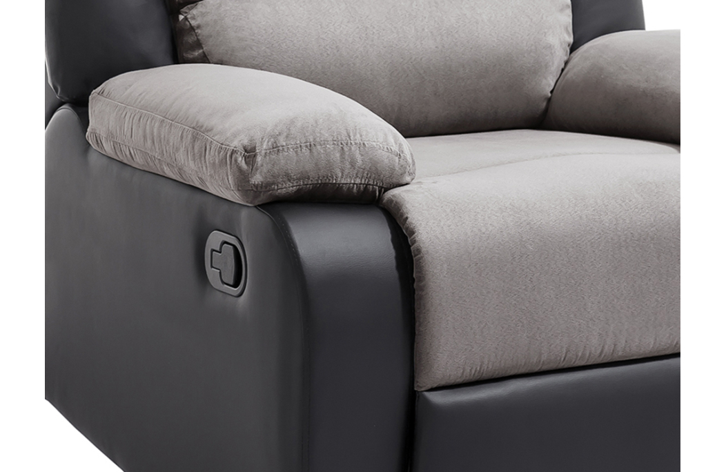 Fauteuil Relaxation 1 place Microfibre / Simili DETENTE
