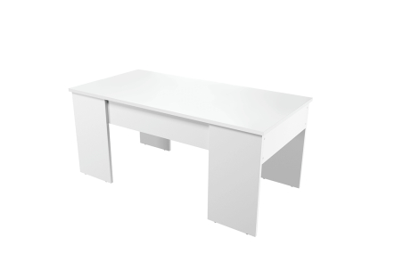 Table basse GOTHAM avec plateau relevable et rangement
