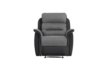 Fauteuil de Relaxation 1 place en Microfibre / Simili LÉON
