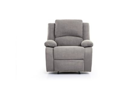 Fauteuil Relaxation Microfibre Grise DETENTE