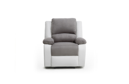RELAXXO - Fauteuil Relaxation manuel LEO Microfibre / Simili