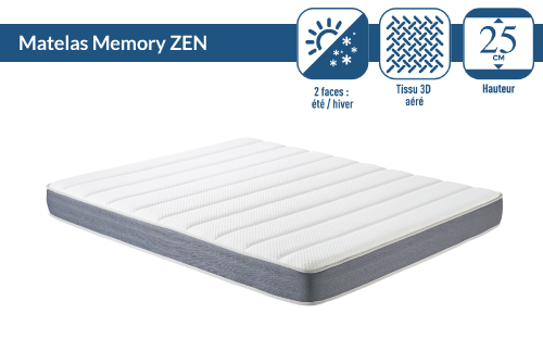 Matelas Memory Zen
