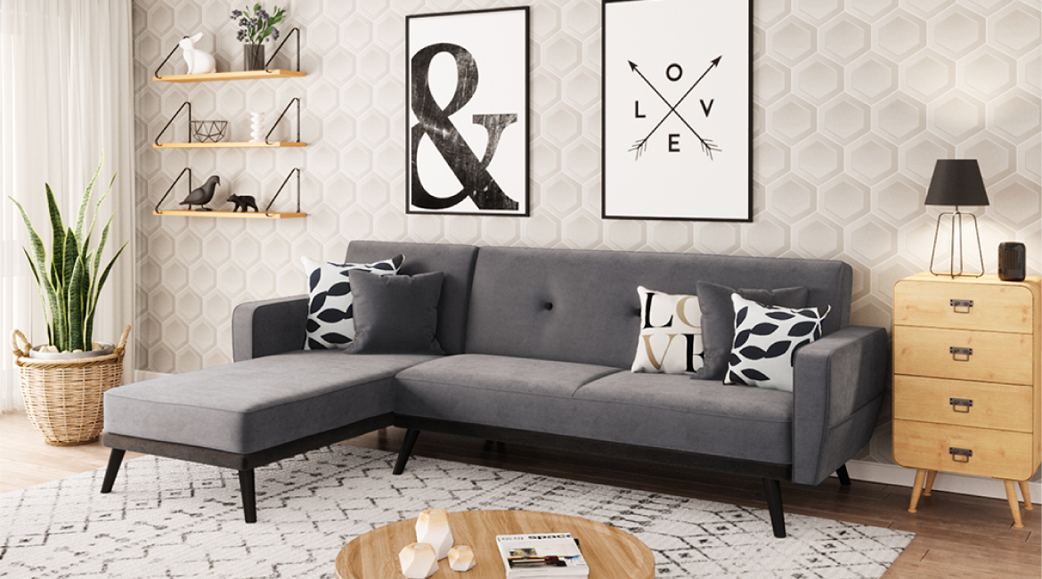 Pratiques et tendances, découvrez nos nouvelles banquettes convertibles KARA et LOYA