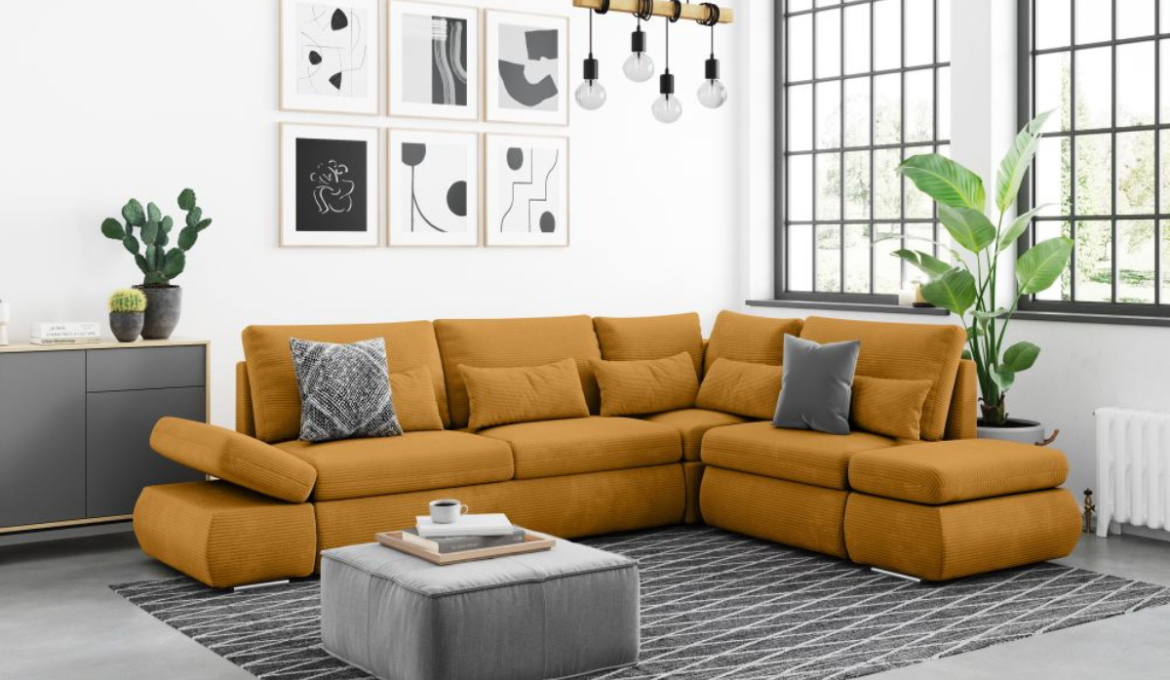 Guide pour choisir le canapé en velours côtelé idéal pour votre intérieur